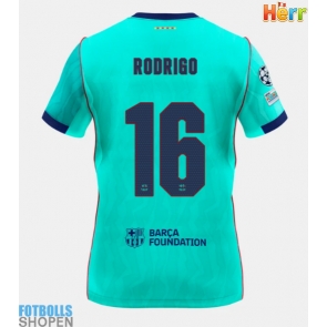 Billiga Barcelona Rodri Hernandez #16 Tredjeställ 2026-27 Kortärmad